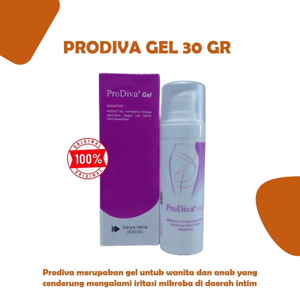PRODIVA GEL 30 GR Menjaga dan Mengurangi Iritasi Pada Kewanitaan