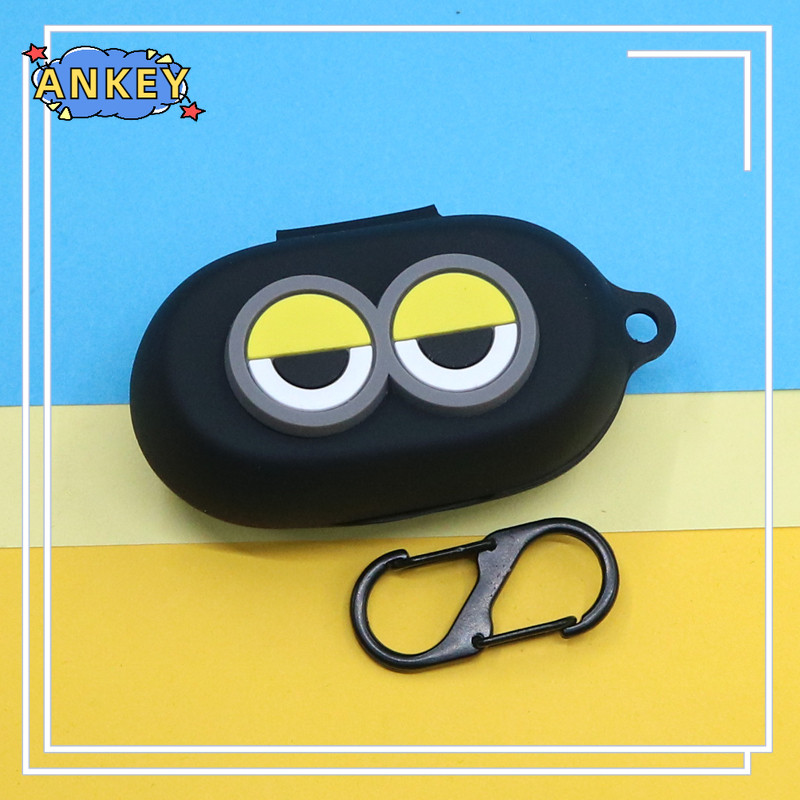 for Jabra Elite 7 Pro , Elite7 Active Case Protective Silicone big eyes Elite7Pro Cute Cartoon Cover