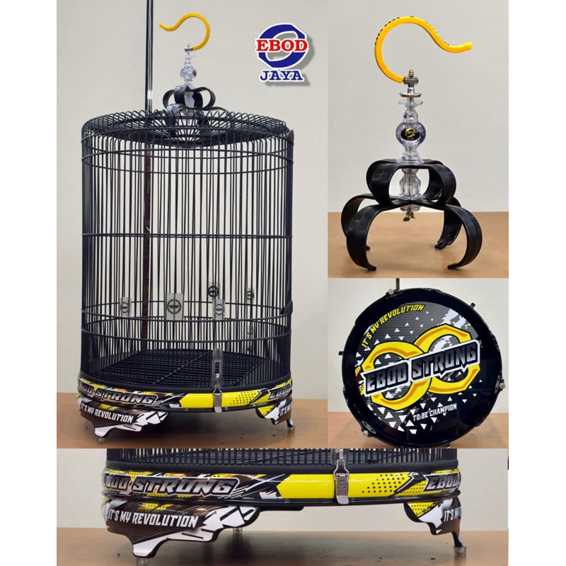 Sangkar Murai Ebod Jaya PVC water slid decal No 2 Fullset Ebod strong