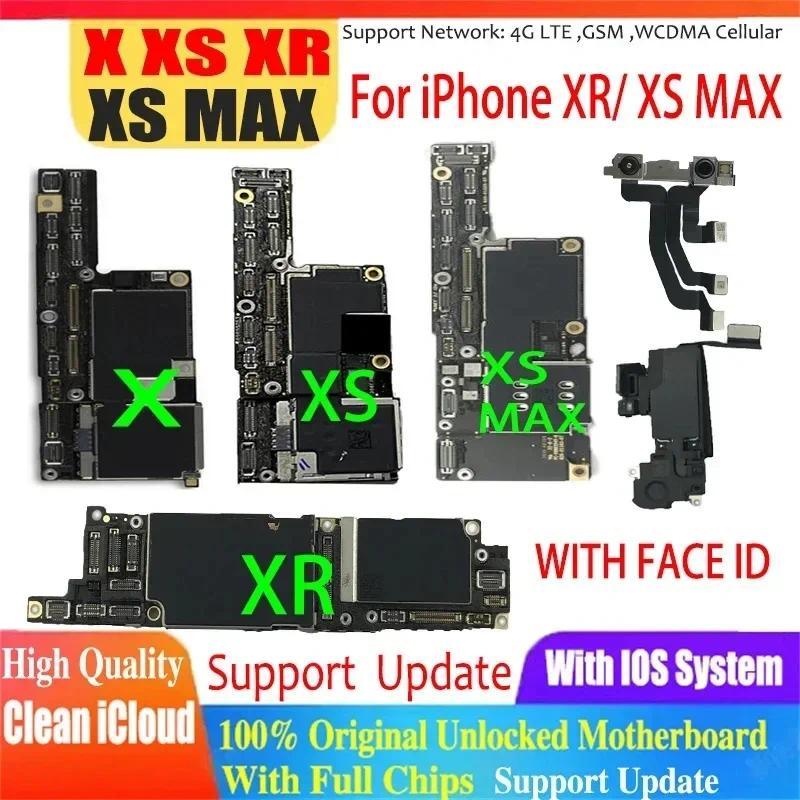 Good Tested Motherboard For iPhone X XR XS Max Mainboard Clean iCloud Full Working With Face ID Supp
