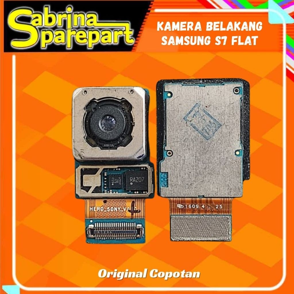 Kamera Belakang Samsung S7 Flat Second Original Copotan