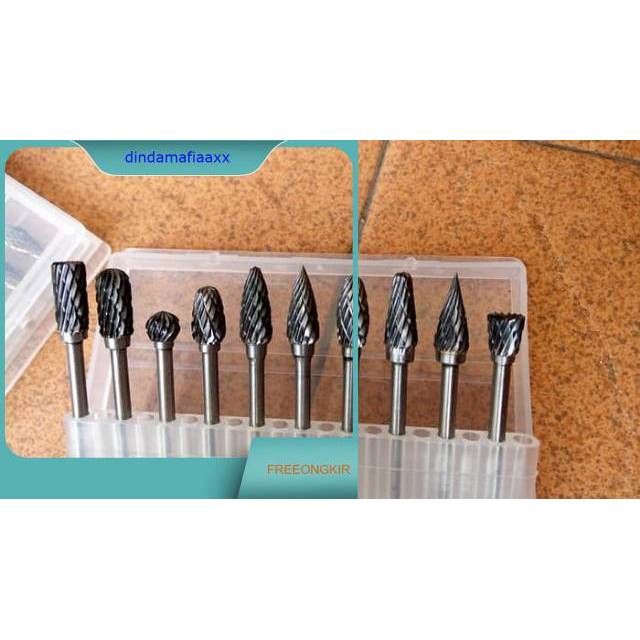 Mata Bor tuner Cun Metal Model Nanas/ Mata Tuner Mini Grinder Proses Porting As 3mm/ Mata Bor Cun Se