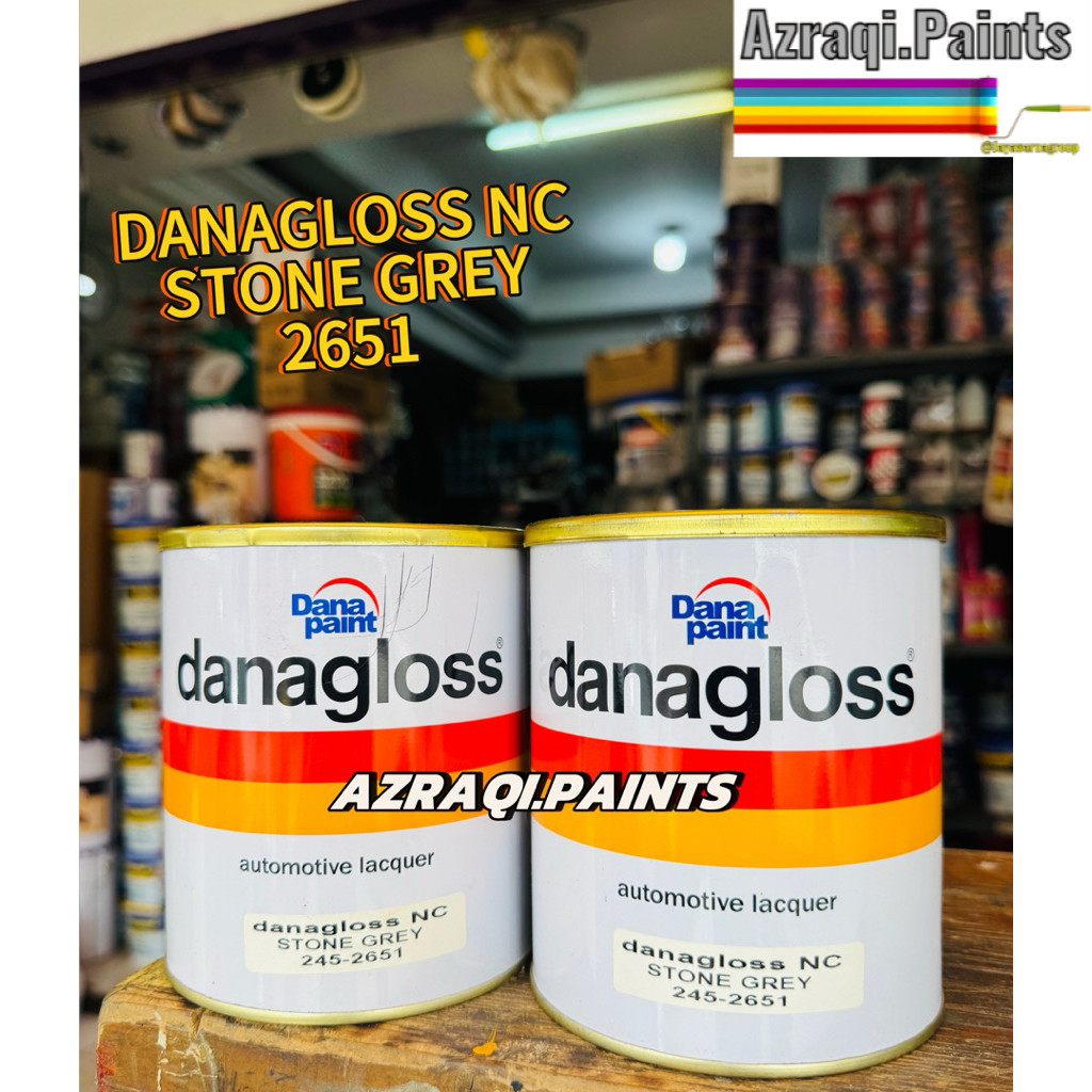 DANAGLOSS NC SOLID STONE GREY 2651 ( 1 KG ) CAT BERKWALITAS 100 % ORIGINAL