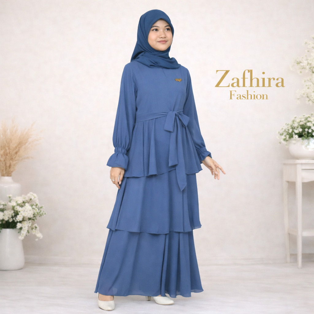 GAMIS PEREMPUAN 2026 ANAK PEREMPUAN REMAJA TANGGUNG LEBARAN ABAYA MUSLIM CERUTY ELSA UNTUK USIA 8 - 