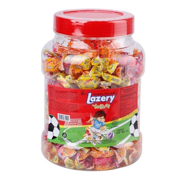 Permen Sugus Lazery Toples isi 200 pcs
