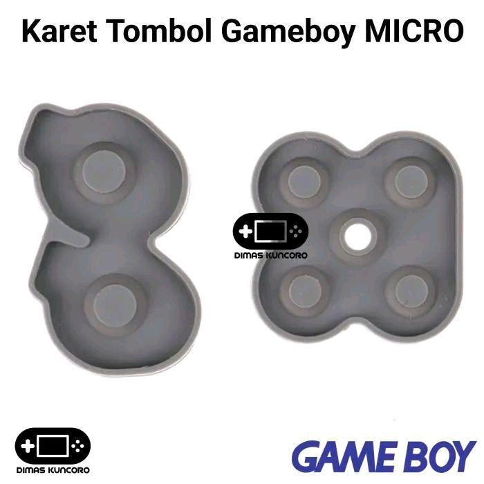 PROMO =Acessoris Game= Karet Tombol Gameboy MICRO rubber pad replacement nintendo gamrboygame boy gb