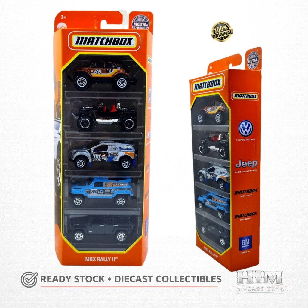 Matchbox Giftpack MBX Rally II - MBX-GVY46