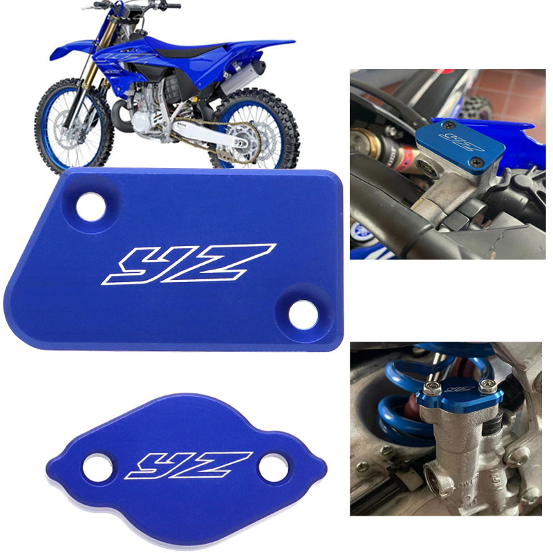 New Front Rear Brake Fluid Reservoir Cover For YAMAHA YZ 65 85 125 250 450 Brake Master Cylinder Cap