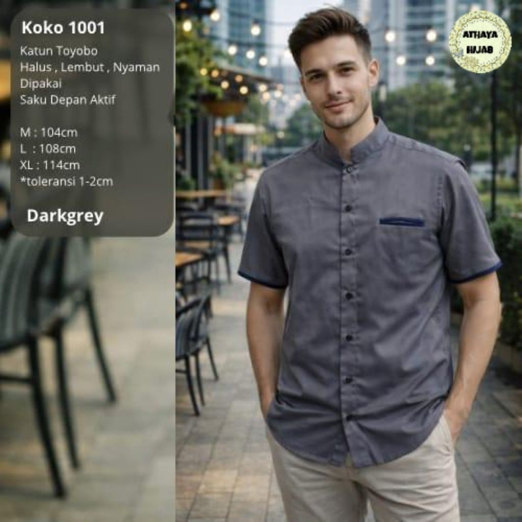 ada grup reseller tanyakan ke admin er elrumi BAJU KOKO ATASAN PRIA BAHAN PREMIUM MODEL  KODE 100110