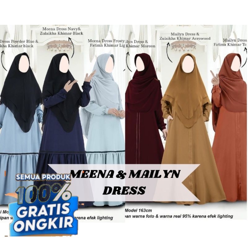 MEENA & MAILYN DRESS by Atelier Angelina New With Tag- pakaian wanita lainnya