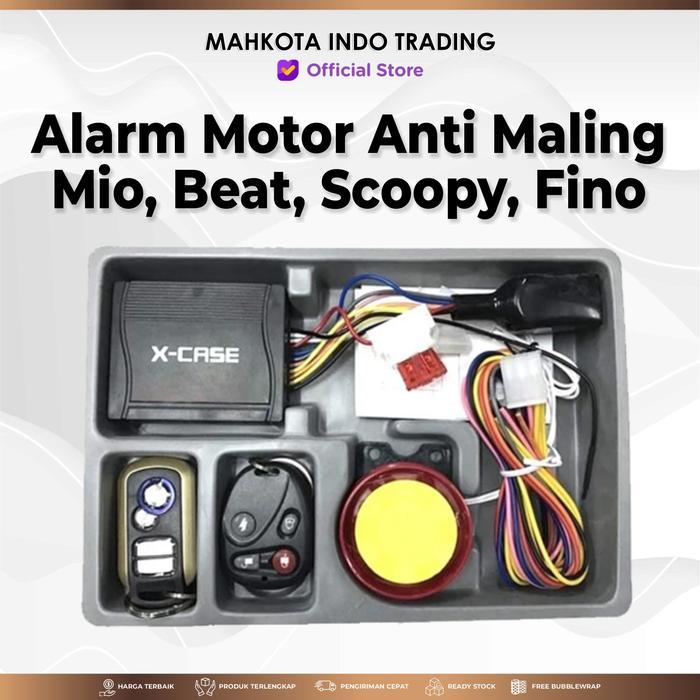 ALARM MOTOR Anti Maling Mio, Beat, Scoopy, Fino, Lexi, Nmax, Nouvo TOP