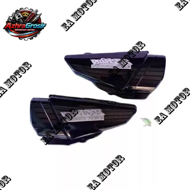 Box Aki Bok Aki Cover Aki Yamaha RX King Warna Hitam  100% ABS