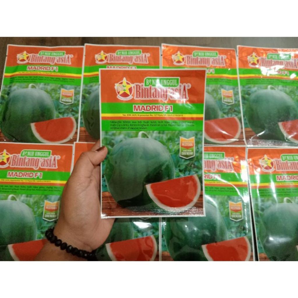 BENIH SEMANGKA MADRID F1 20 GRAM(NON BIJI)