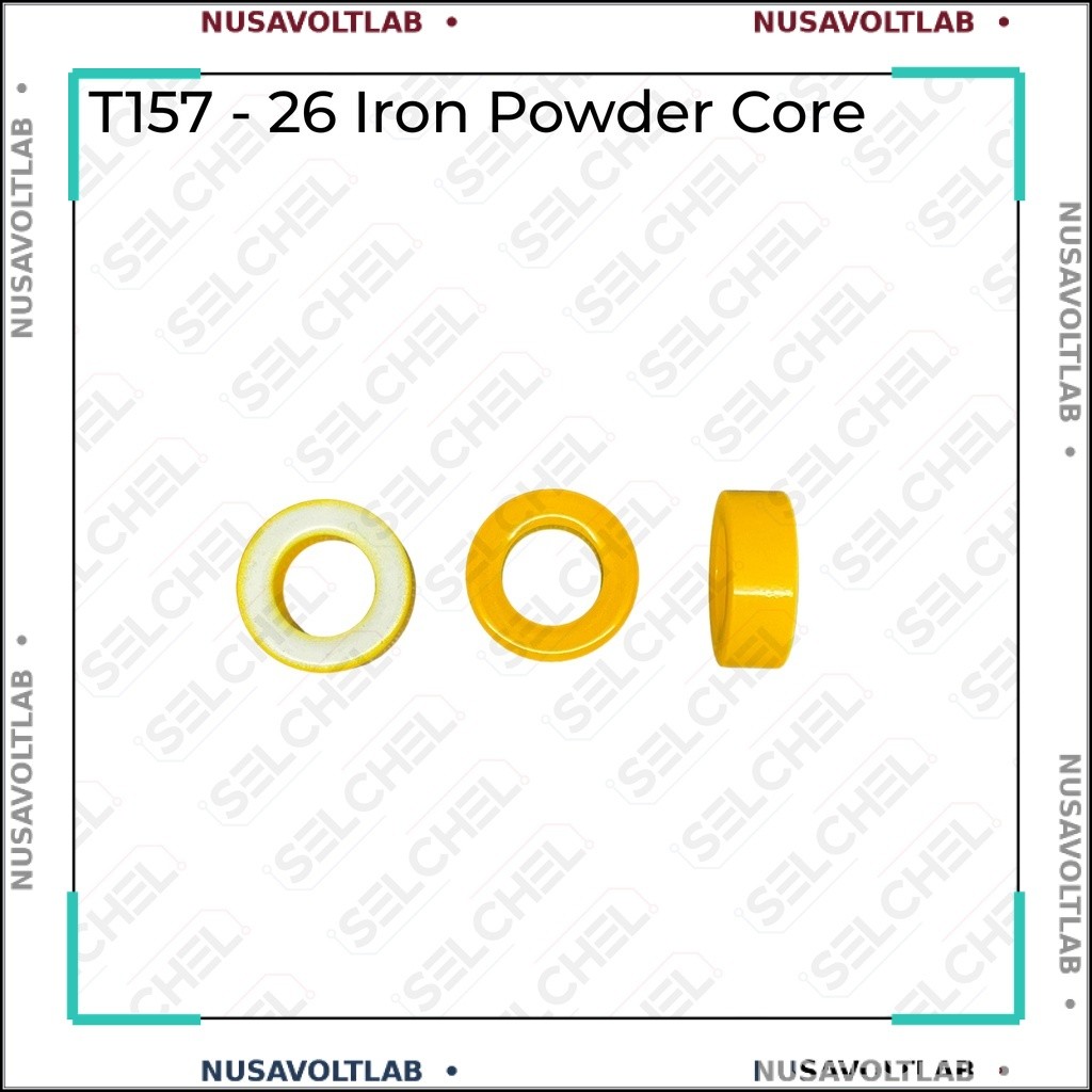toroid core kuning putih diameter 4cm t157-26
