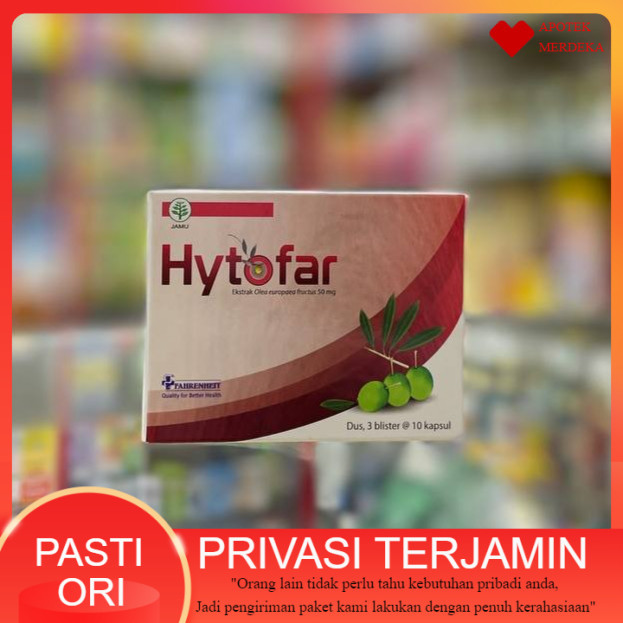 Hytofar Box Isi 30 Kapsul - untuk menjaga kesehatan jantung