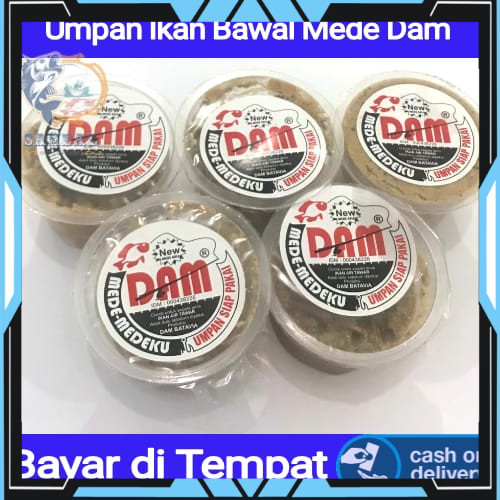 (SF) Umpan Pancing Siap Pakai Ikan Bawal Mede Dam 80Gram F02B TERBARU 2026 TERMURAH TERLARIS COD
