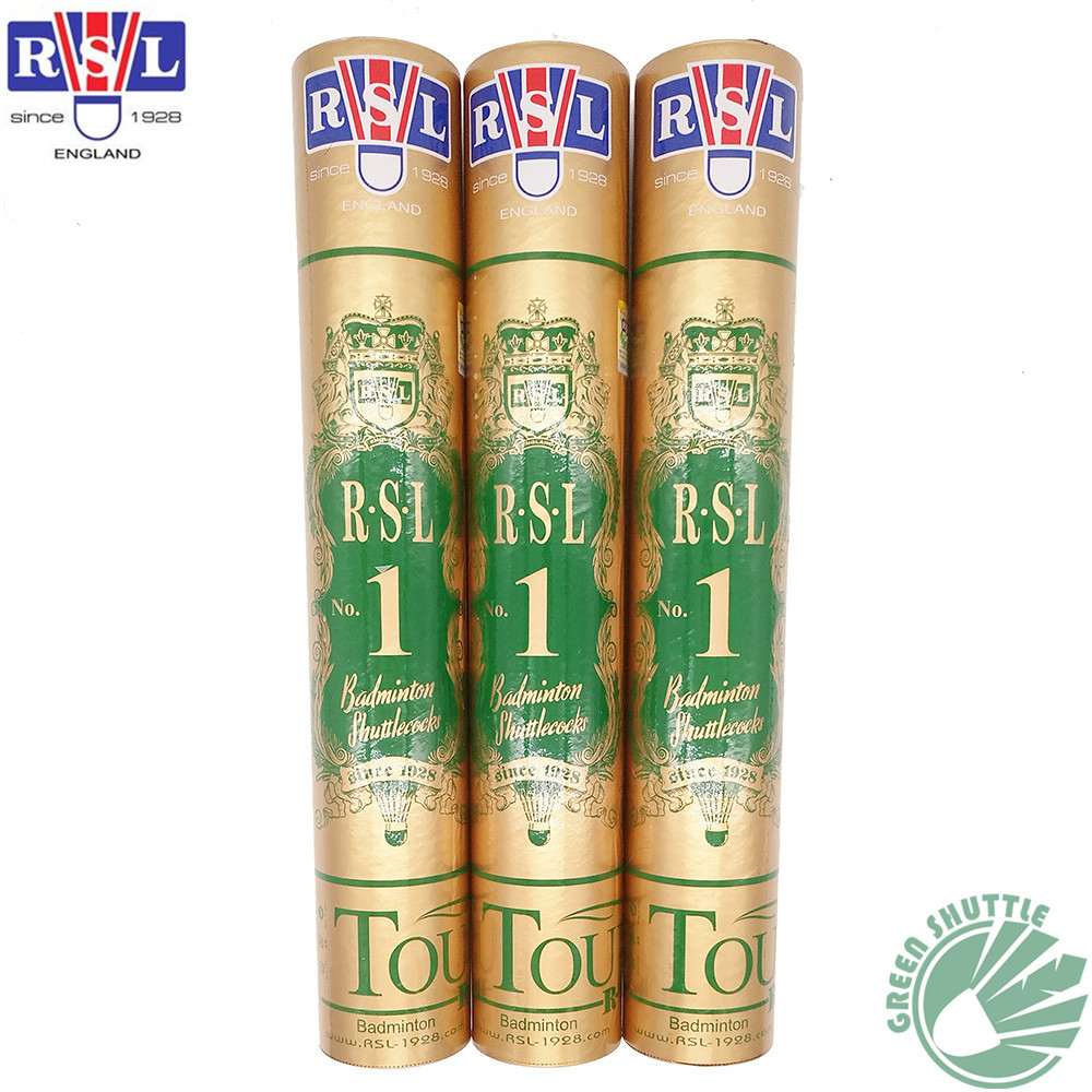 2025 The Highest Level RSL Tourney No.1 A5 Shuttlecock Badminton Duck Feather 100% Genuine