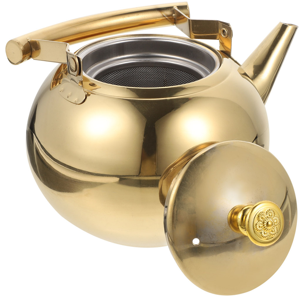 Stainless Steel Tea Pot Lightweight Teakettle for Home Boiling Water Gas Stove Use Kettle Stainless 