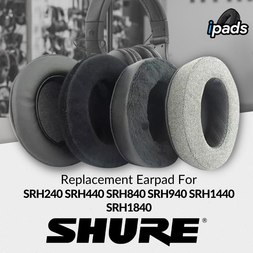 Earcup Ear Cushion Earpad SHURE SRH440 SRH 440 SRH-440 Foam Pad Busa Bantalan