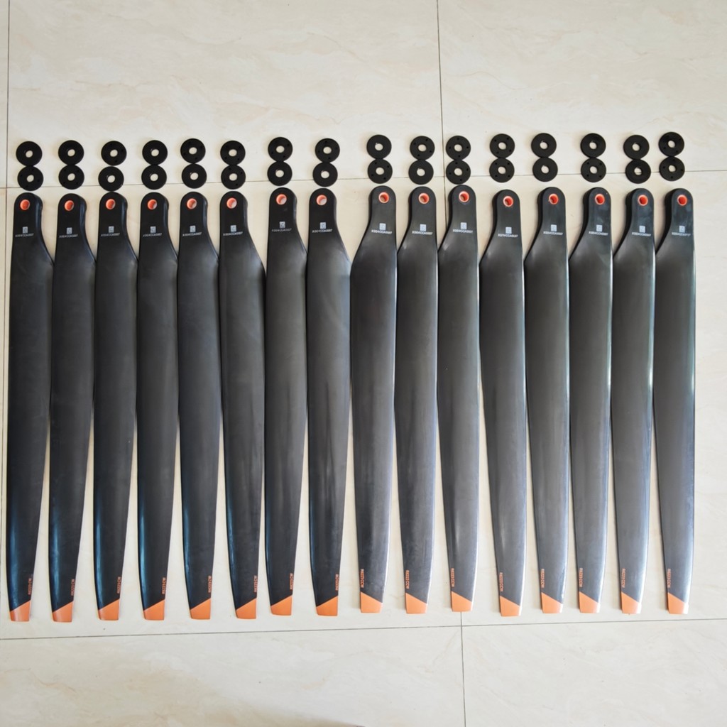 Baling-Baling Serat Karbon untuk Aksesoris Drone Pertanian DJI T70/T70P/T100, 3X Lebih Awet Dibandin