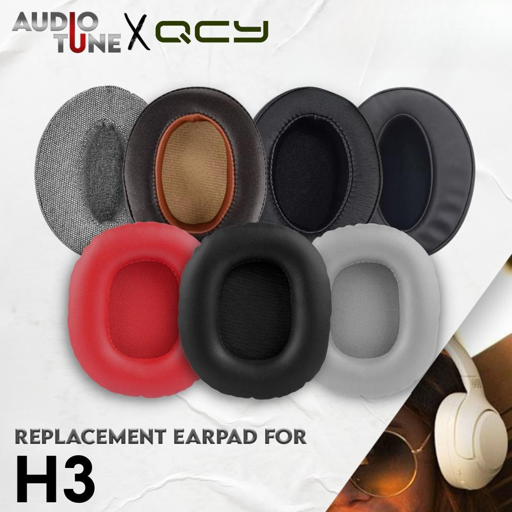Earpad Ear Cushion QCY H3 H 3 H-3 Bantalan Earcup Foam Pad
