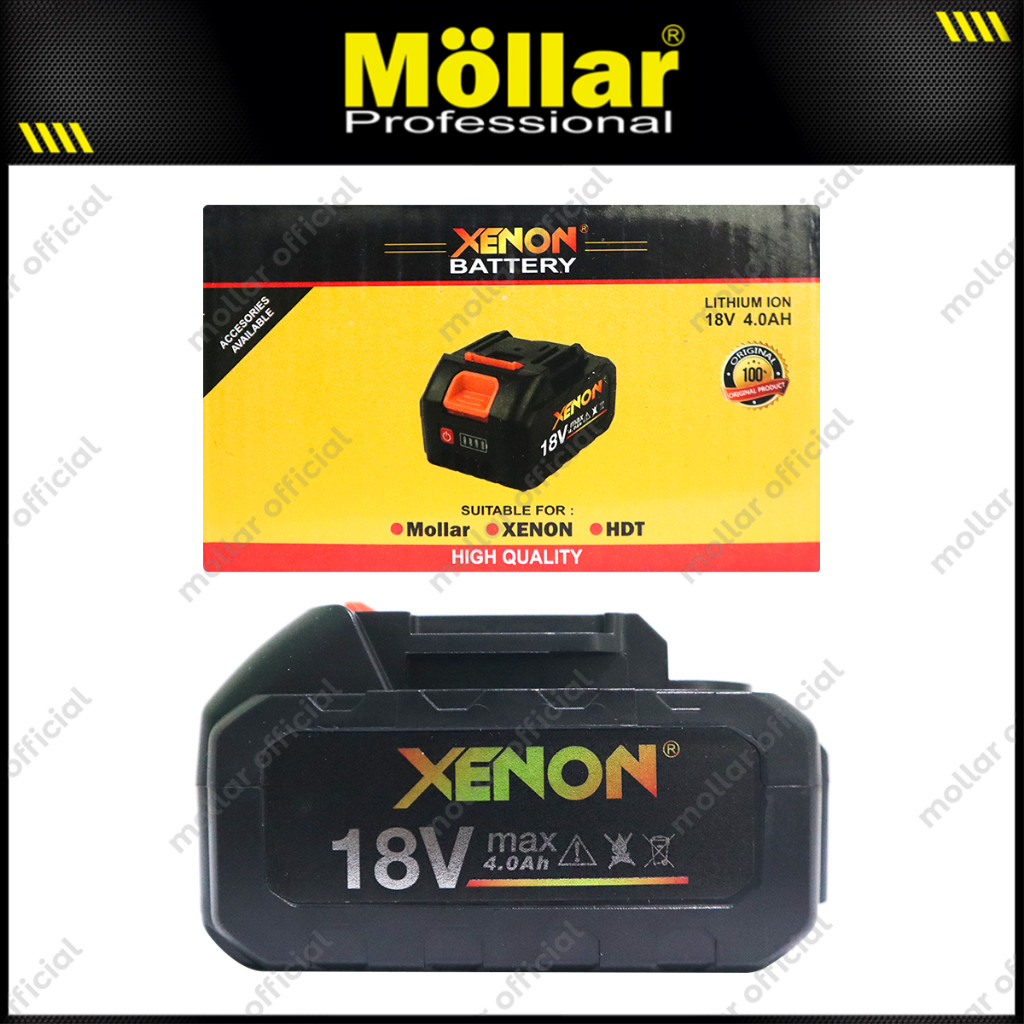 Xenon BAtrry Cordless 18V 4AH