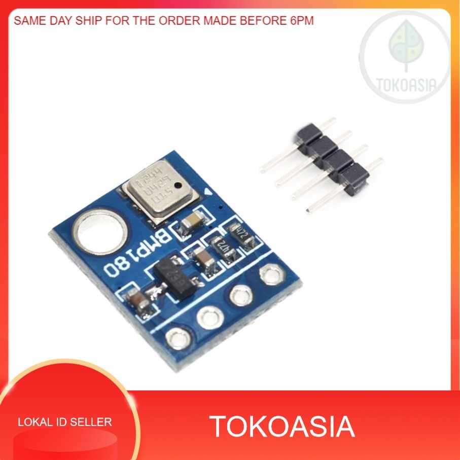 Sensor Suhu Tekanan Udara GY-68 BMP180 Barometric Arduino Raspberry Pi IoT