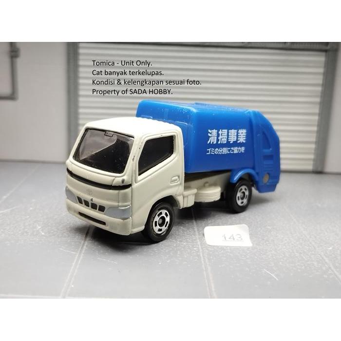 No 45 Toyota Dyna Refuse Truck China Tomica Diecast Miniatur