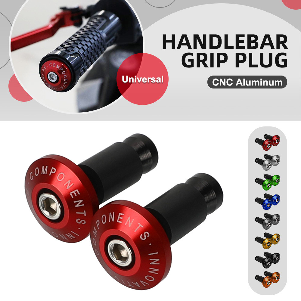 Motorcycle Handlebar Grips Handle Bar Cap End Plugs For Honda CB190R CB125R CB500X CB500F CBR6000RR 