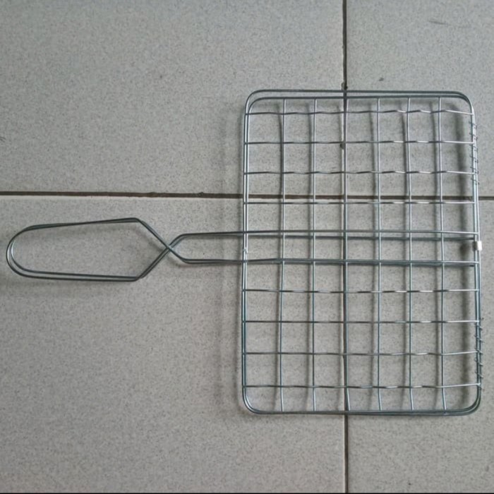 Jepit Bakaran Ikan Stainless Kecil / Besar