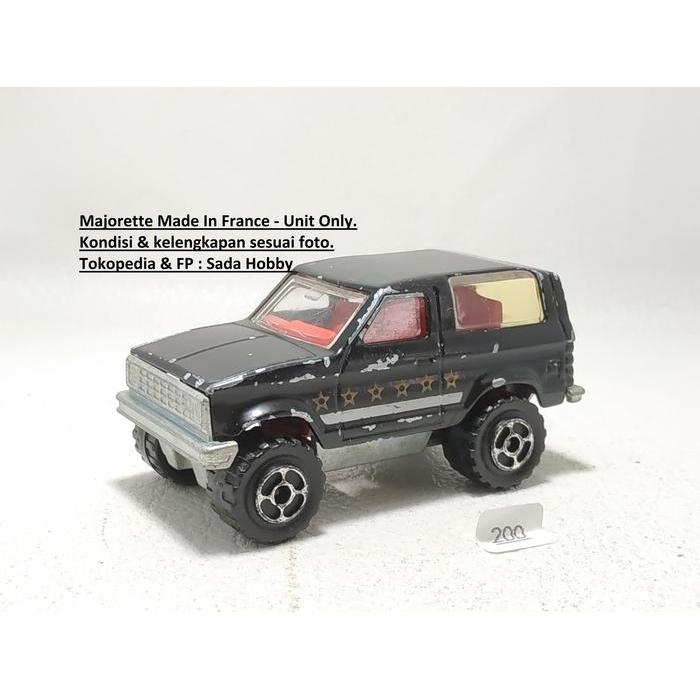 Majorette Ford Bronco France Hitam