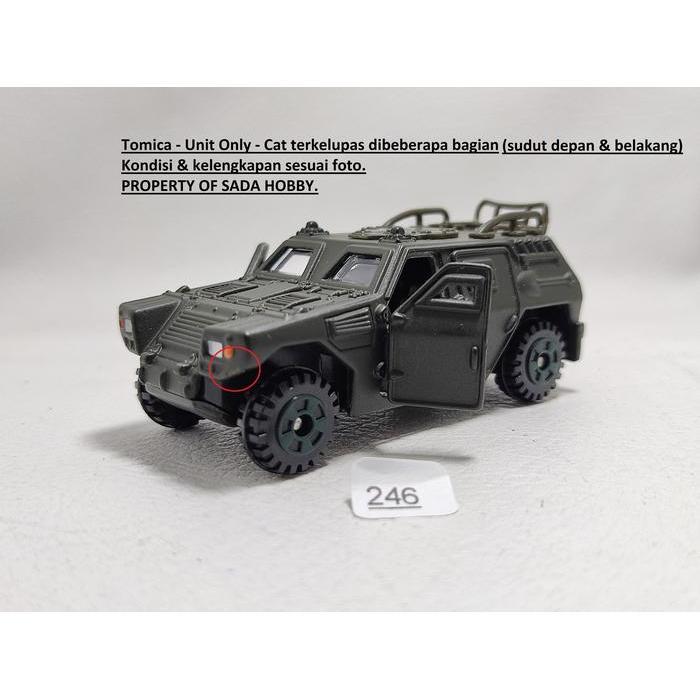 No 114 JSDF Light Armoured Vehicle Tomica Diecast Miniatur
