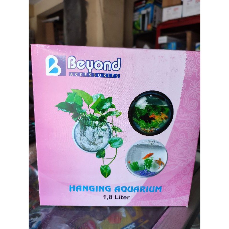 Aquarium gantung aquarium dinding