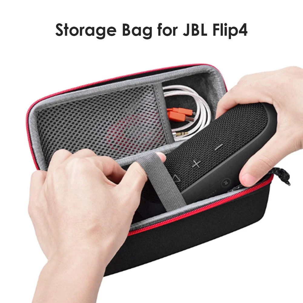 Loudspeaker Travel Carrying Case for JBL Flip 4 Speaker Waterproof Hard Shell Portable Speaker Carry