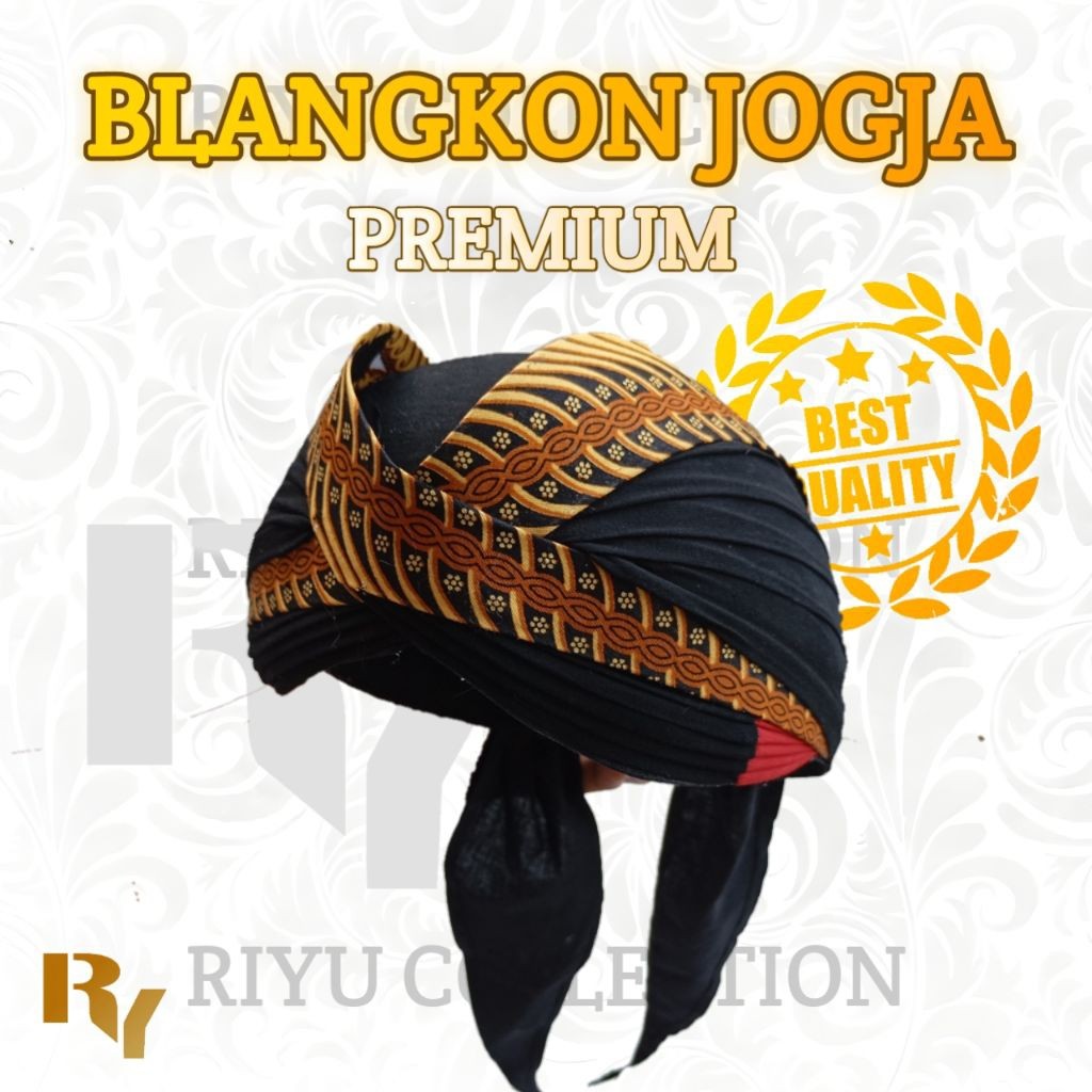BLANGKON PREMIUM JOGJA DEWASA | Blangkon Pria Dewasa | Blangkon Jogja Pria