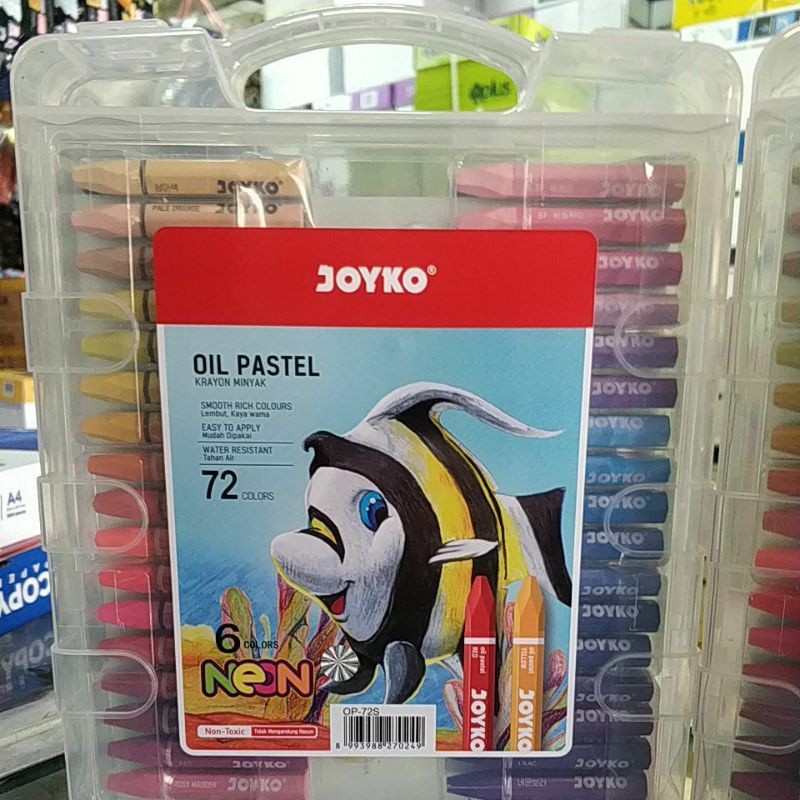 Crayon Titi/Joyko 72 Warna Lengkap Anak