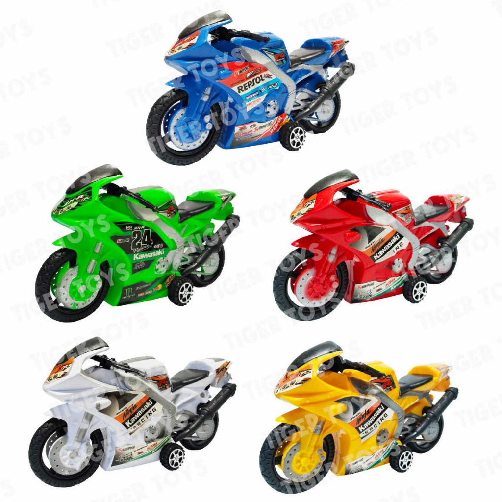MOTOR POLICE BIKE MOTOR RACING BIKE MANDALIKA MAINAN MOTO GP BESAR 1PCS SAQ171