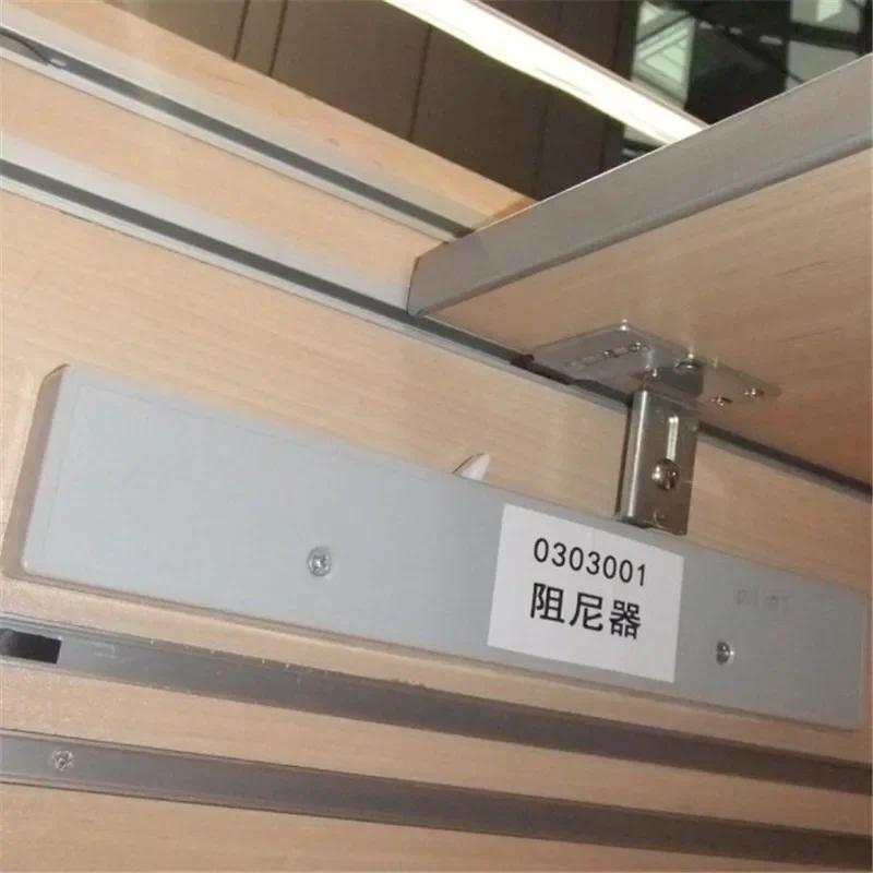 Penutup pintu geser anti-tabrakan dengan bantalan geser berat, penutup pintu otomatis, penahan pintu