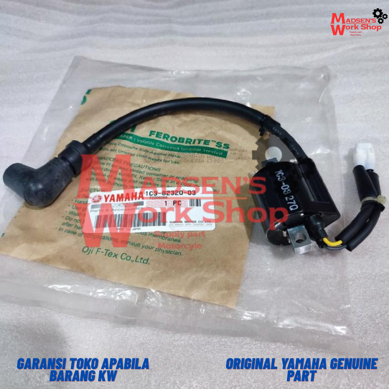 Coil YZ 125 1C3 Yamaha Original Koil YZ125 Kuil Qoil 1C3-82320-03