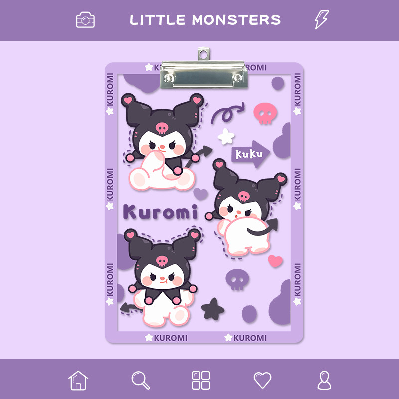 Clipboard A4 Warna ATK Papan Jalan Fleksibel Ringan Papan Ujian Folio Bisa Digantung Aesthetic Anti 
