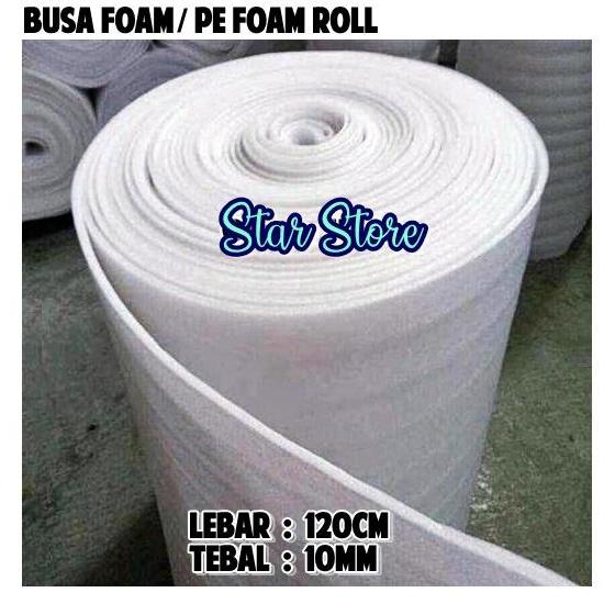PE Busa Foam / Underlayer Foam / Foam Roll Lebar 120cm Tebal 10mm - 10 mm