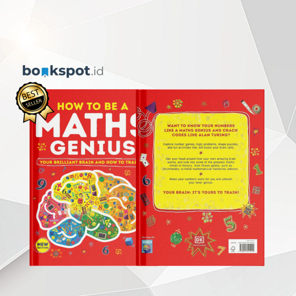 Buku How to Be a Math Genius: Your Brilliant Brain and How to Train It