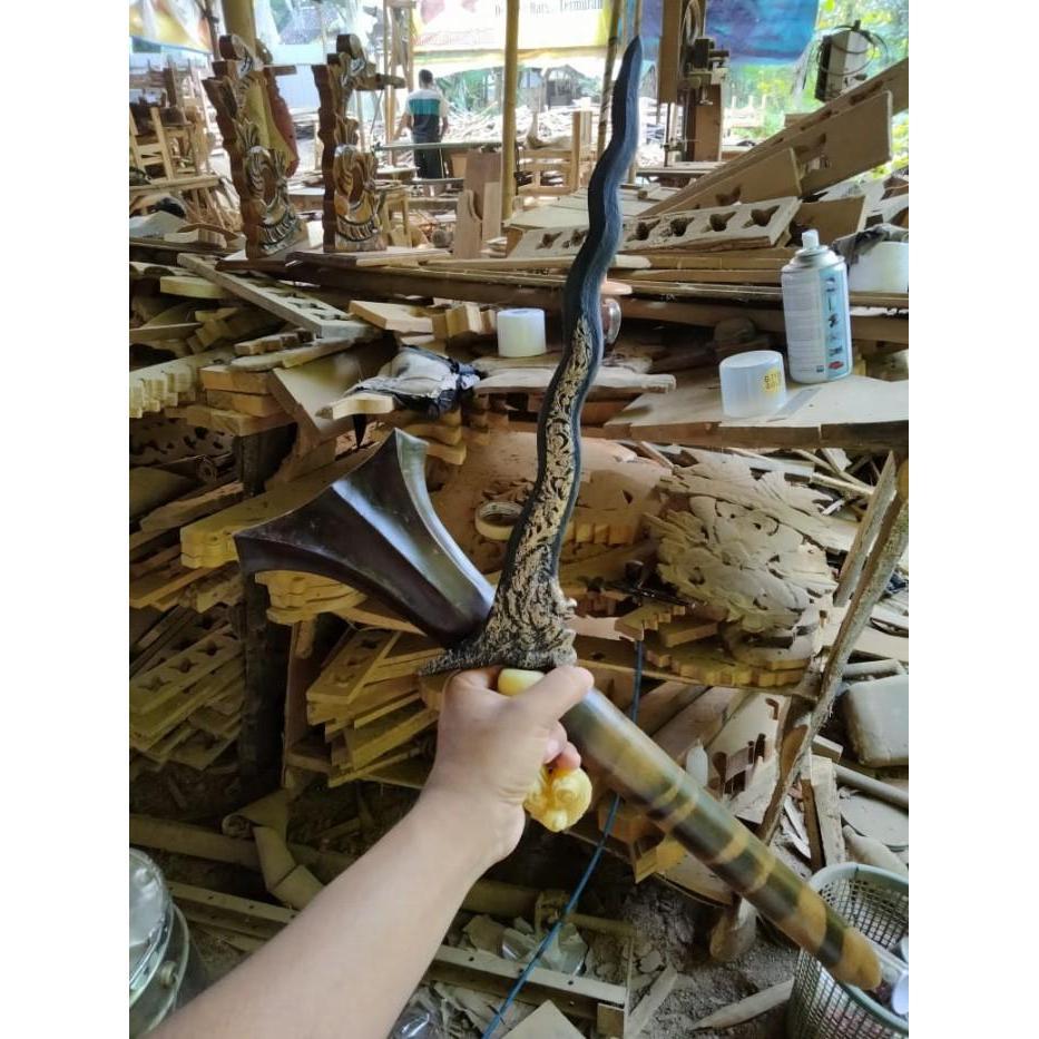 keris panimbal keleng naga raja kamarogan kinatah KJM1122