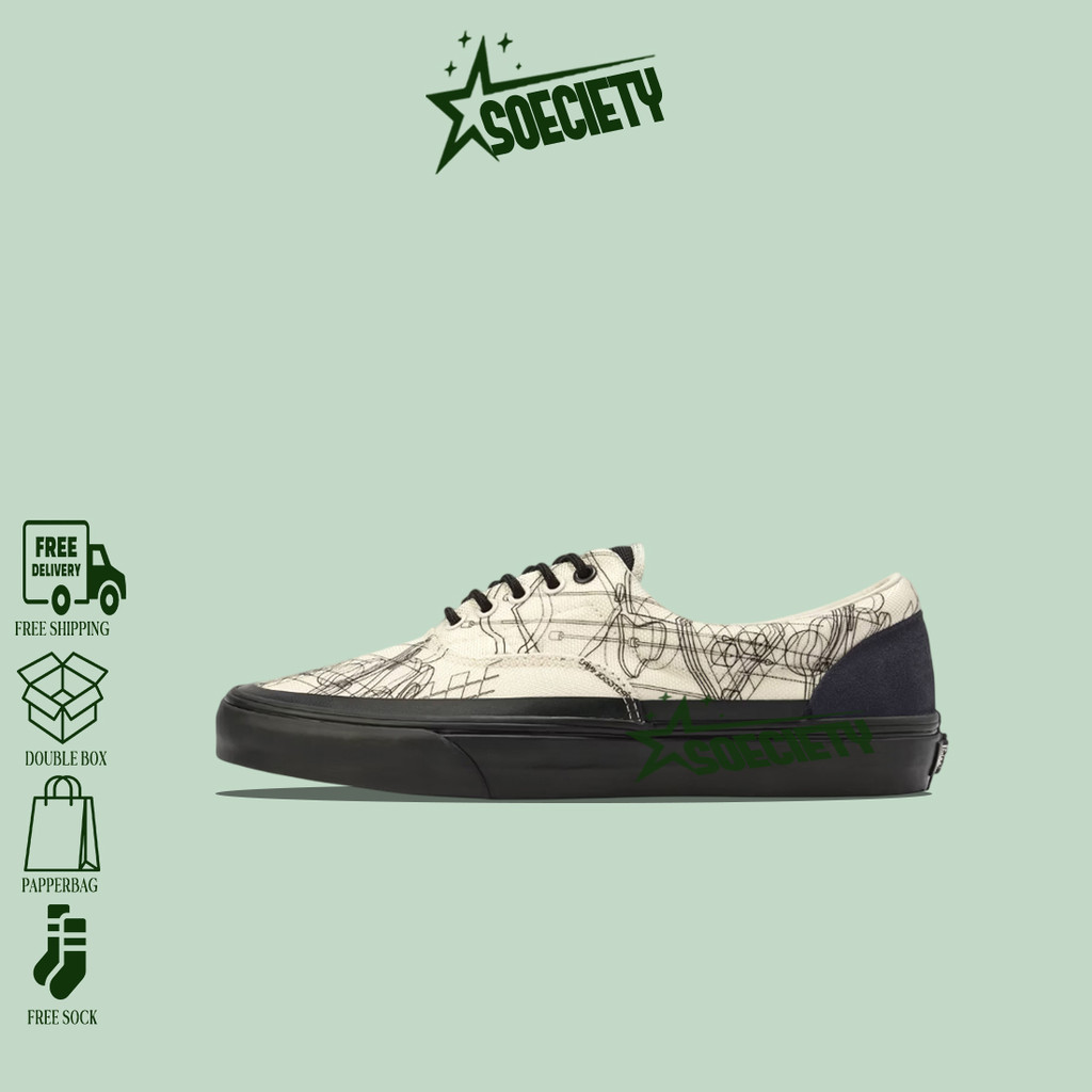 Sepatu Sneakers Vans  x C2H4 Era Virtual Reality Alpha BNIB Unisex