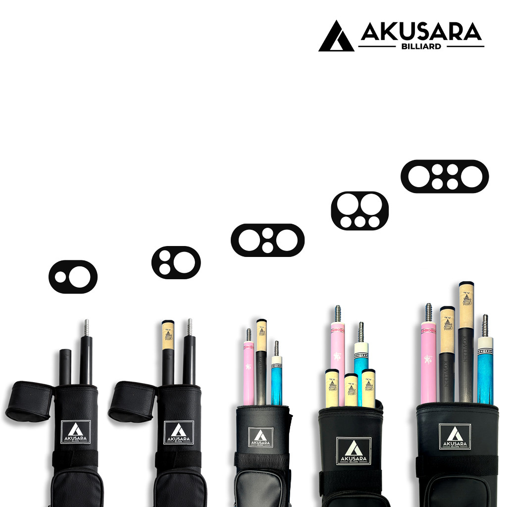 Tas Billiard Akusara Cue Case Billiard New