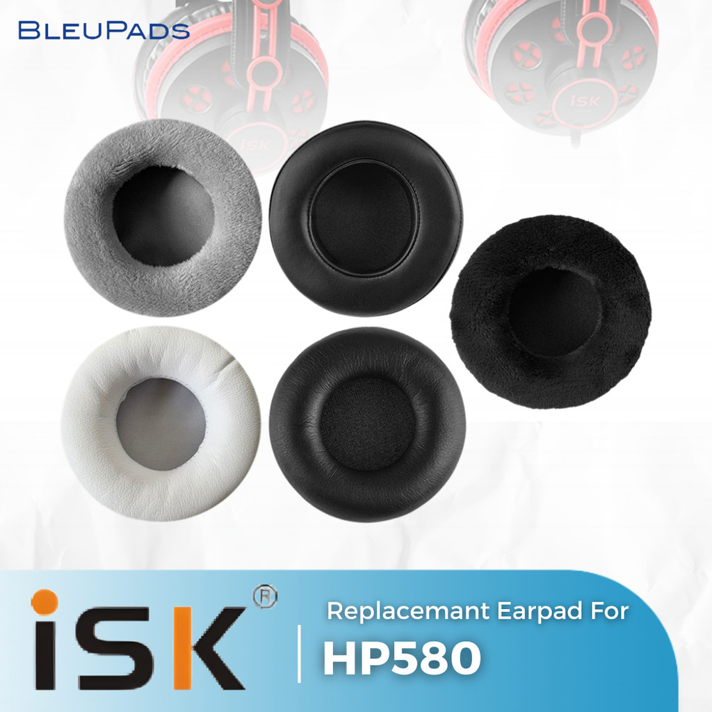 Ear Cushion Earpad Earcup ISK HP580 HP 580 HP-580 Busa Bantalan Foam Pad