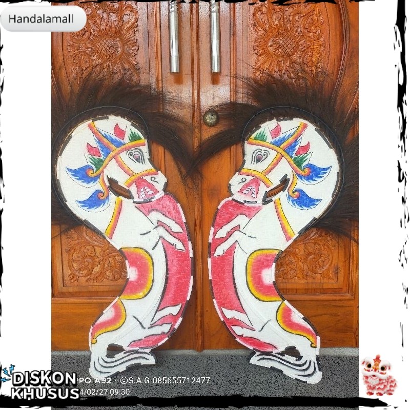 KEPANG SAFITRI ANAK / Jaranan Safitri / Kuda lumping anak / kuda lumping senterewe mainan HDM -50