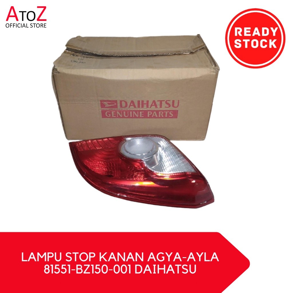 LAMPU STOP KANAN AGYA-AYLA 81551-BZ150-001 DAIHATSU