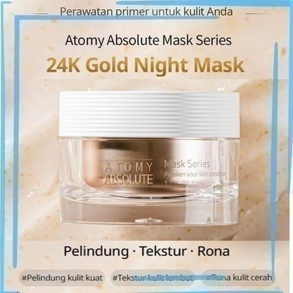 Atomy Absolute 24K Gold Night Mask | masker wajah SCA