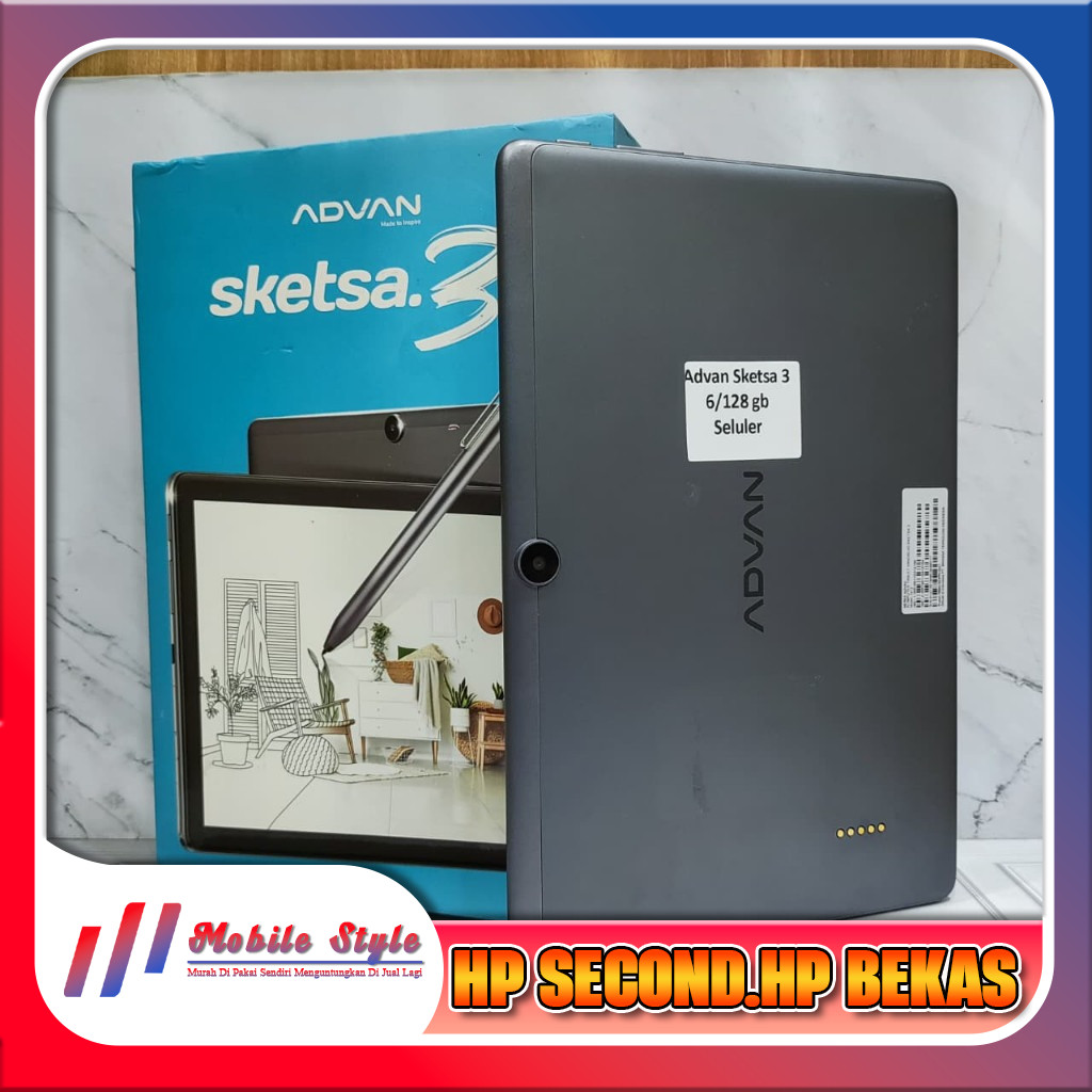 Advan Sketsa 3 Ram 6 Rom 128GB Second Mobile Style Store